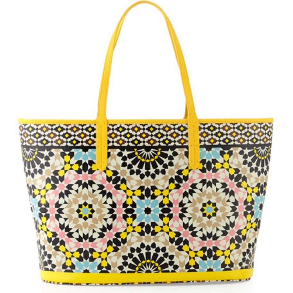 🆕 ORYANY St. Tropez Mosaic Print Tote Bag